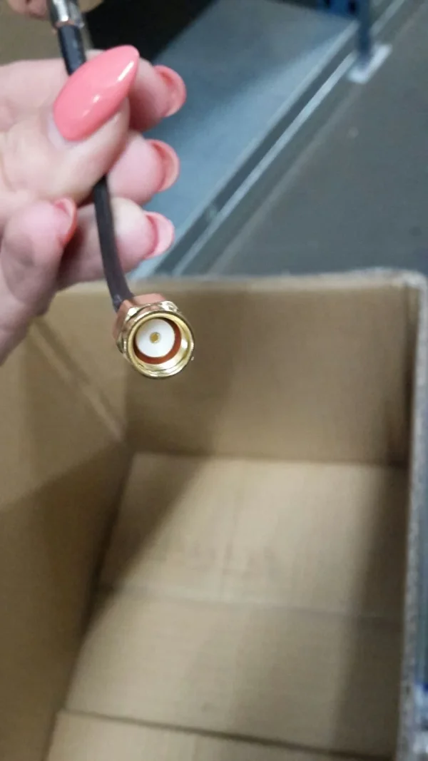 ALLNET Antennen-Pigtail R-SMA (M) auf N-Type Stecker (F) , 10cm