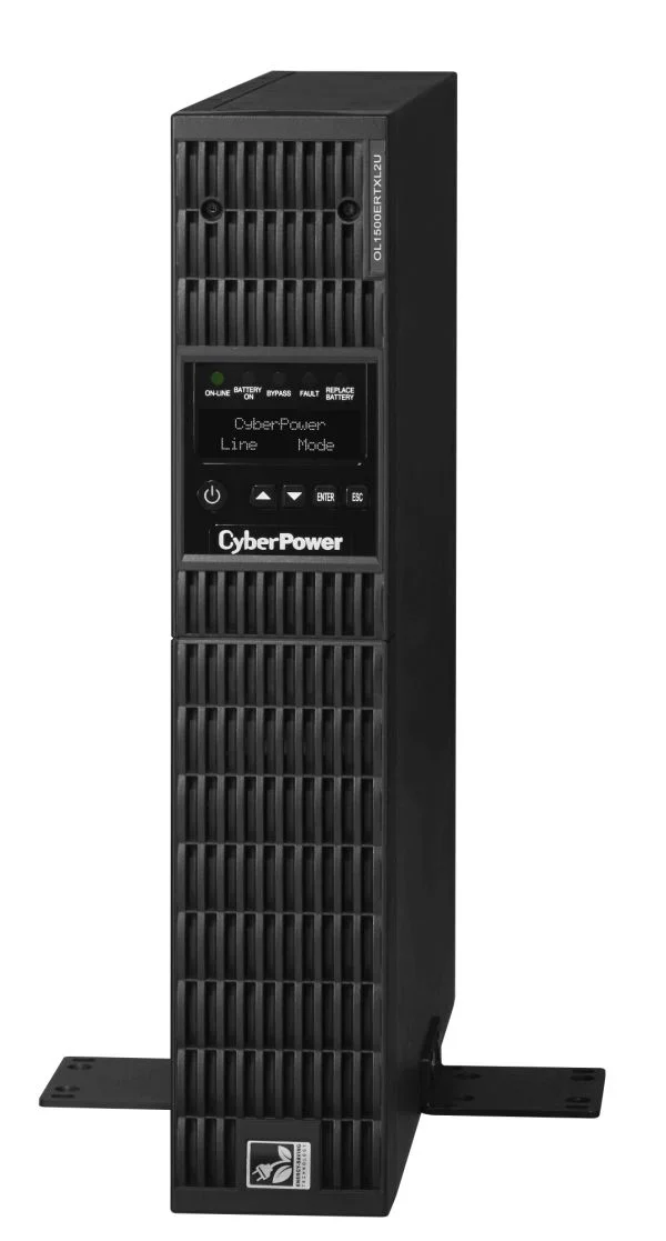 CyberPower USV, OL-XL Tower/19"-Serie, 1500VA/1350W, 2HE, On-Line, LCD, USB/RS232, ext. Runtime,