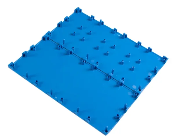 ALLNET Brick’R’knowledge Kunststoffschale 4x2 blau oben und unten