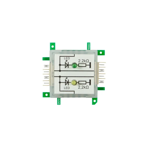ALLNET Brick’R’knowledge Dual GPIO-Monitoring LED 3mm - mit Masse