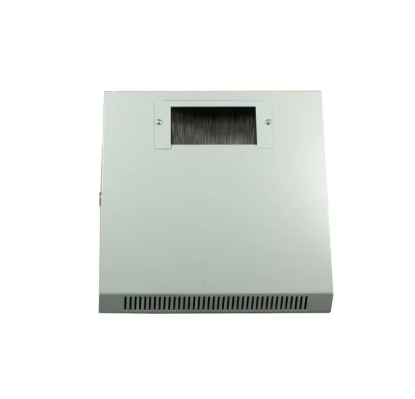 ALLNET 10" Wandgehäuse, 6HE, Lichtgrau, SMM-Serie,