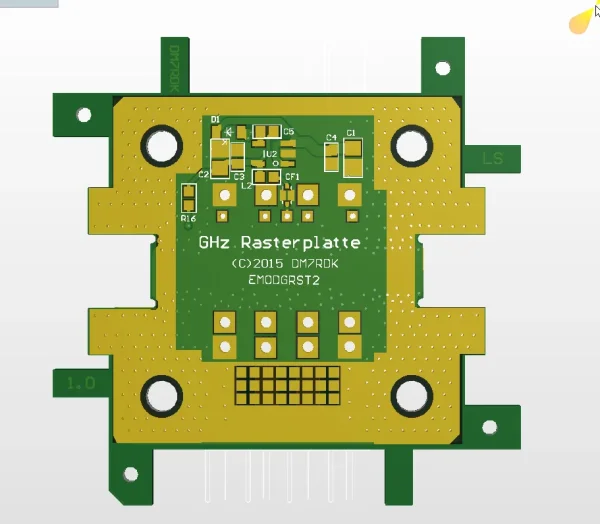 ALLNET Brick'R'knowledge Platine GHz EMODGRST2