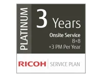 RICOH 3y Platin Servicep Low-Vol Prod(P)