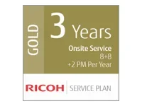 RICOH 3y Gold Servicep Mid-Vol Prod (P)