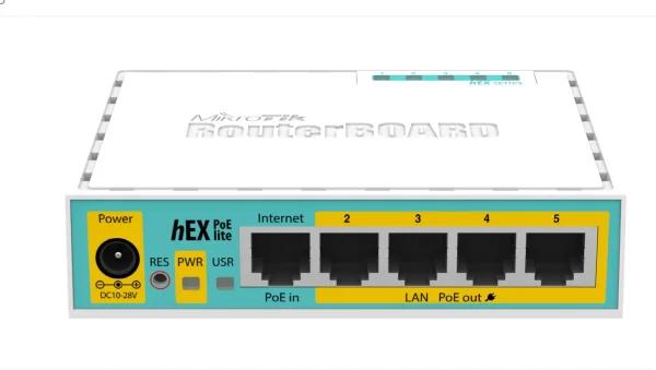 MikroTik RouterBOARD RB960PGS, hEX PoE, 5x Gigabit, 1x SFP, USB