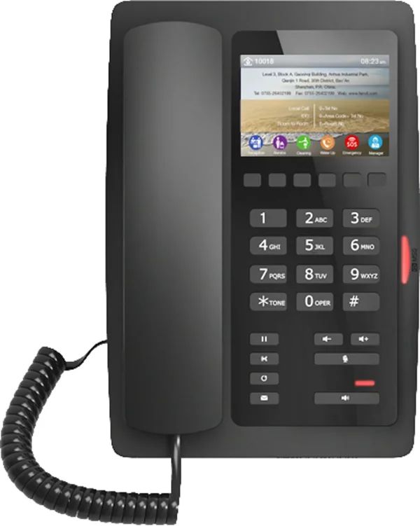 Fanvil H5, H5 Black High-end hotel phone / SIP / POE