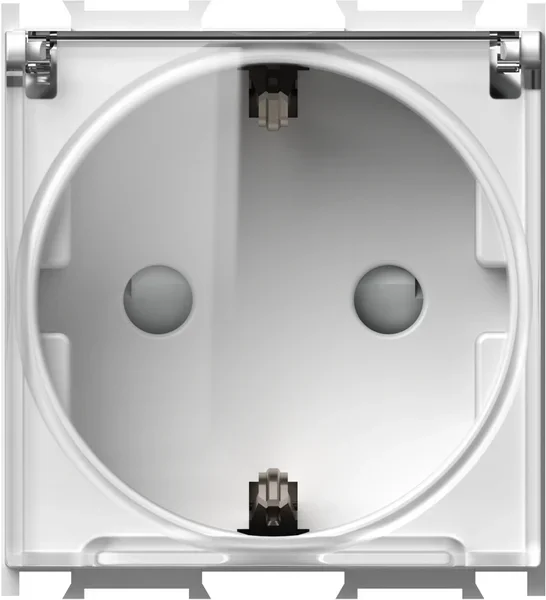 TEM Serie Modul Steckdosen SOCKET Schutzkontakt+KS+COVER2P+E 16A