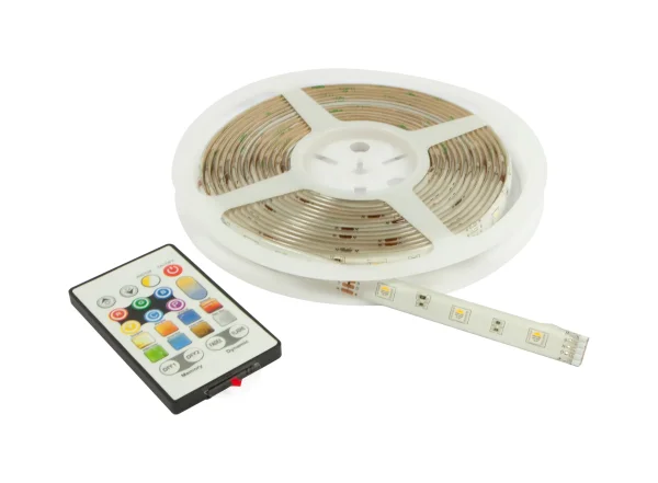 Synergy 21 LED Flex Strip RGB DC12V KOMPLETT Set + Projekt Ruck