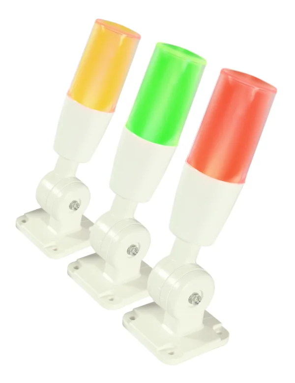 ALLNET MSR zbh. Signal/Warnlampe, Rot/Gelb/Grün/Buzzer einzeln ansteuerbar - FLASHLIGHT