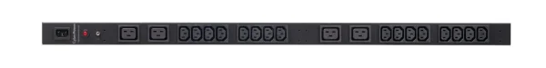 CyberPower PDU, BASIC, 230V/10A, 0HE, 16xC13+4xC19Ausgang, 1xC14 Eingang,