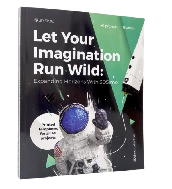 3Dsimo Book / Buch für 3Dsimo MultiPro und 3Dsimo Big Creative Box inkl. Mini ab 14 Jahren