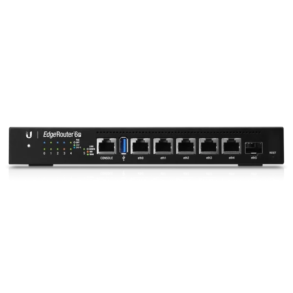 Ubiquiti EdgeRouter 6-Port with PoE, ER-6P