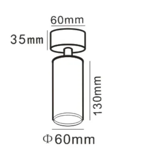 Synergy 21 LED Fassung GU10 Deckenmontage schwenkbar