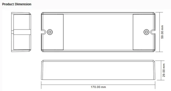 Synergy 21 LED Serie EOS 05 5-Kanal Controller RGB-WW (RGB-CCT)