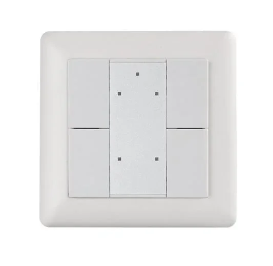 Synergy 21 LED Serie EOS 08 KNX Wandtaster 4-fach