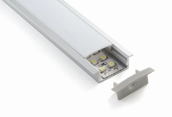 Synergy 21 LED U-Profil 200cm, ALU013 weiss