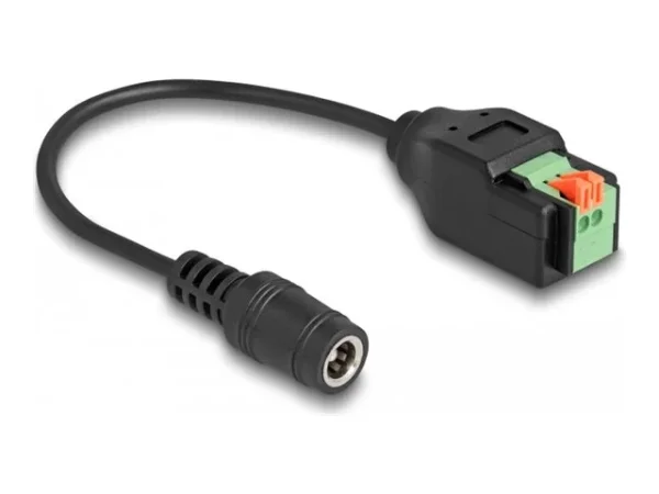 DELOCK DC 5,5 x 2,1mm Terminalblock