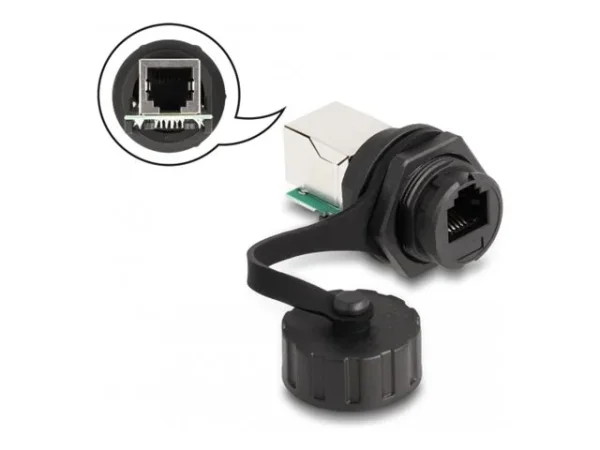 DELOCK Kabelverbinder RJ12Buchse zu RJ12