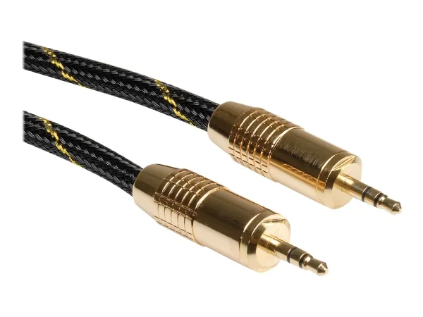 ROLINE GOLD 3,5mm Audio-Verbindungs 2,5m