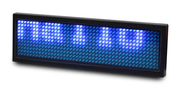 ALLNET Namensschild elektronisch programmierbar Seriell - Farbe blau