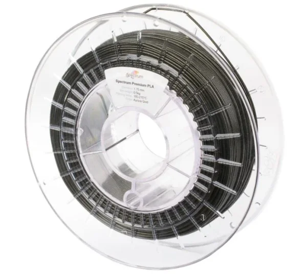 Spectrum 3D Filament / PLA Glitter / 1,75mm / Aurora Gold / Gold Glitzer / 1kg