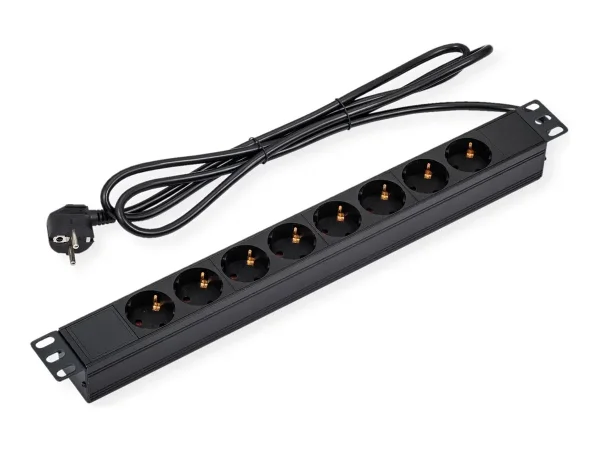 VALUE 48,26cm Steckdosenleiste 8fch 1,8m