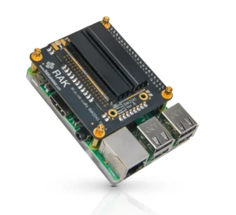 RAK Wireless · LoRa · WisGate · LoRa Gateway Discover Kit RAK2245 Pi HAT & Raspberry Pi 3B+ & 16G TF Card(with software image) to quick start a LoRaWA