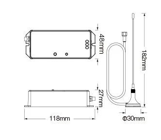 Synergy 21 LED LoRa (433MHZ) Controller DMX über LoRa *Milight/Miboxer*