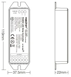 Synergy 21 LED Controller RGB-W DC12/24V 2,4G *Milight/Miboxer*