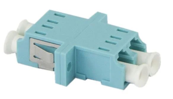 LWL-Patchpanel Spleisbox,19", 24xLC-Duplex-Buchsen, OM3, 50/125u Multimode, incl.Pigtails, Lichtgrau, Synergy 21,