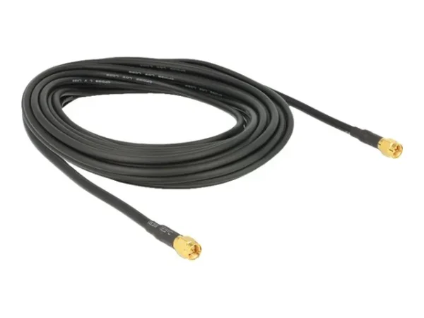 DELOCK HF SMA Stecker 10m LMR195 lowloss