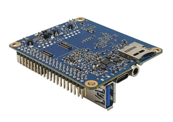 Rock Pi E D4W1P Dual Ethernet Board RK3328 512MB RAM 802.11 a/b/g/n, 2.4G (PoE ready)