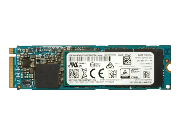 HP ZTrboDrv QuadPro 512GB TLC SSD module