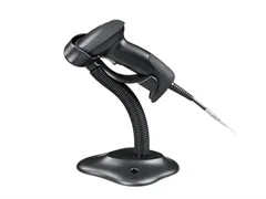 Kasse Laser-Barcodescanner mit USB-Anschluss und Standfuß Schwarz (AS1210HD-U-B)