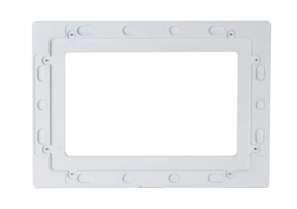 ALLNET Touch Display Tablet 10 Zoll zbh. Blende für Einbaurahmen, weiß breit
