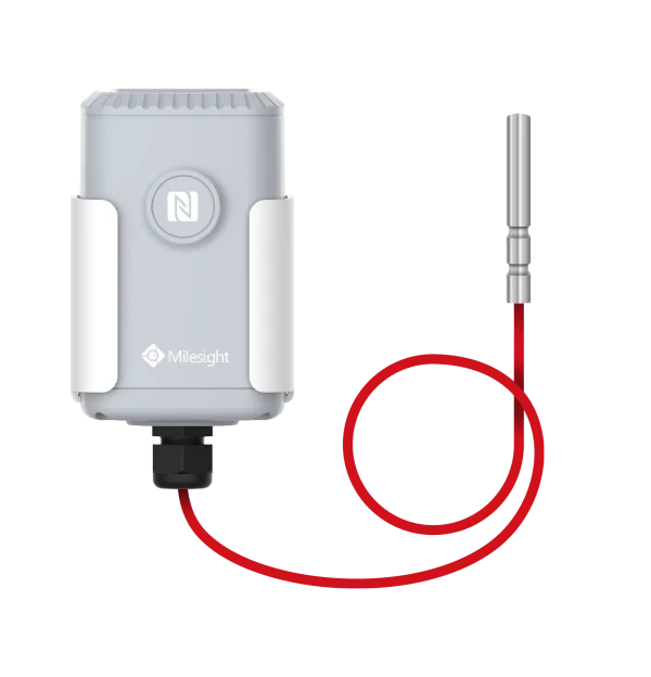 Milesight IoT Industrial Temperature Sensor, EM500-PT100-868M-T050 LoRaWAN / Temp. -200C ~ 50C / IP67