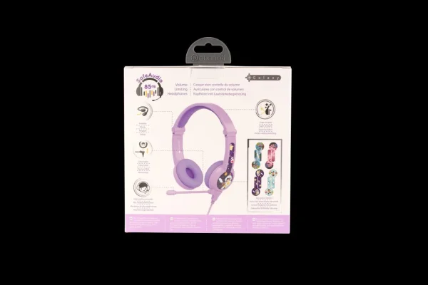 Onanoff Kopfhörer für Kinder / Gaming / Violett