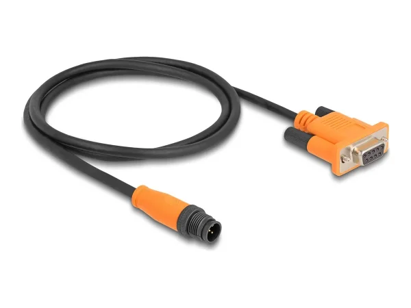 DELOCK M12 CAN Bus Kabel A-kodiert 5 Pin