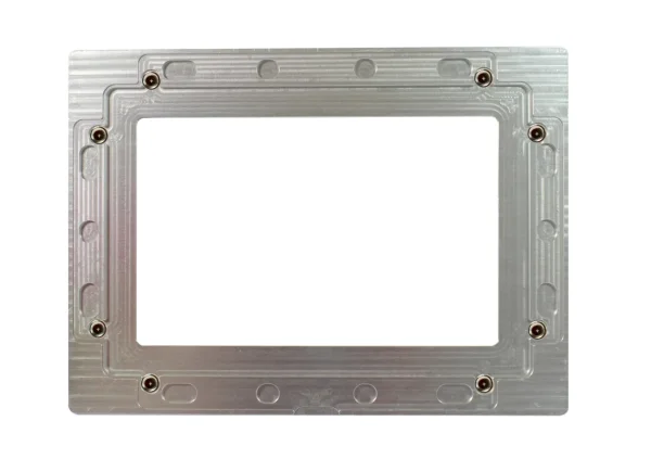 ALLNET Touch Display Tablet 12 Zoll zbh. Blende für Einbaurahmen, silber breit