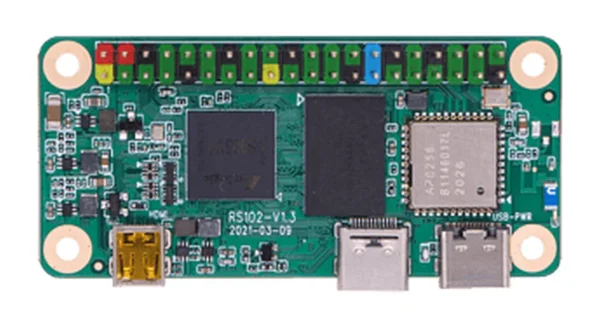 Radxa Zero 4GB/128GB D4E128H, Pinleiste gelötet, Antenne onboard