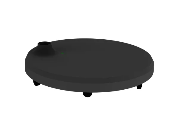 ALLNET High Performance Display 32 Zoll mit Standfuß, Halterung und Bodenplatte mit AKKU und Ladefunktion Farbe schwarz