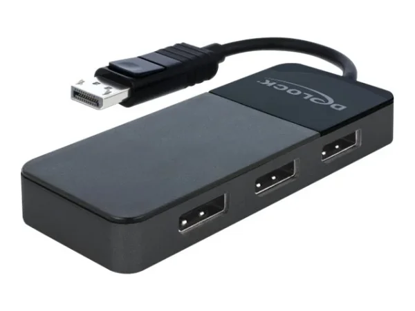 DELOCK DisplayPort Splitter 1x in >3xout