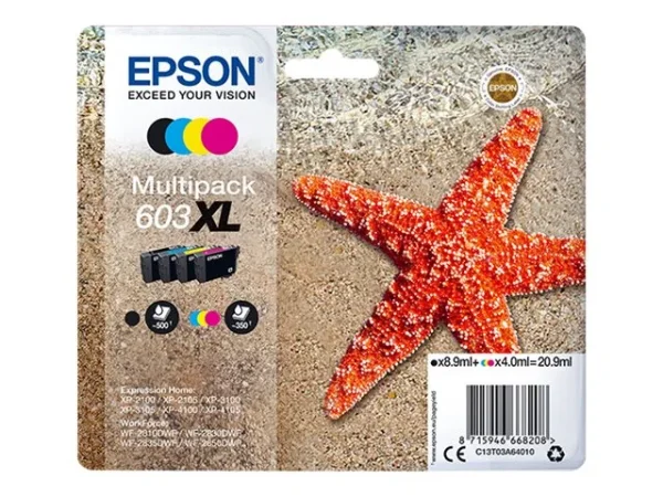 EPSON 1LB Multipack 4-colours 603XL w/s