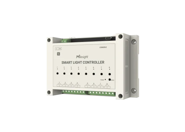 Milesight IoT Smart Light Controller, WS558-868M-Switch LoRaWAN