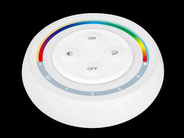 Synergy 21 LED Fernbedienung Rainbow remote (w) RGB-WW (RGB-CCT) 4Zonen*Milight/Miboxer*