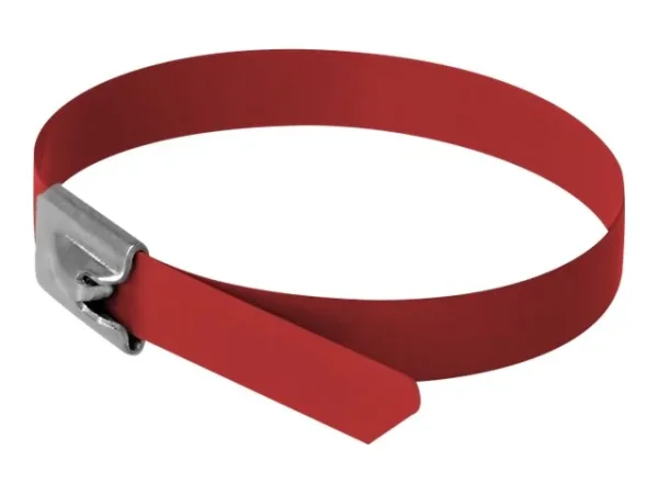 DELOCK Kabelbinder L 300 x B 7,9mm rot
