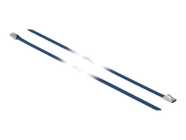 DELOCK Kabelbinder L 300 x B 4,6mm blau