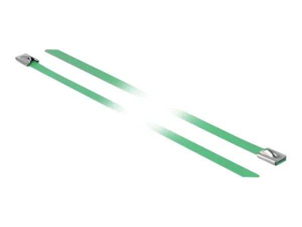 DELOCK Kabelbinder L 400 x B 7,9mm grün