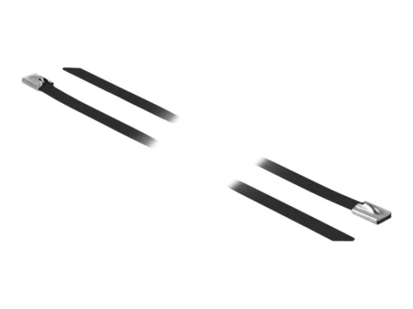 DELOCK Kabelbinder L 300 x B 7,9mm schw