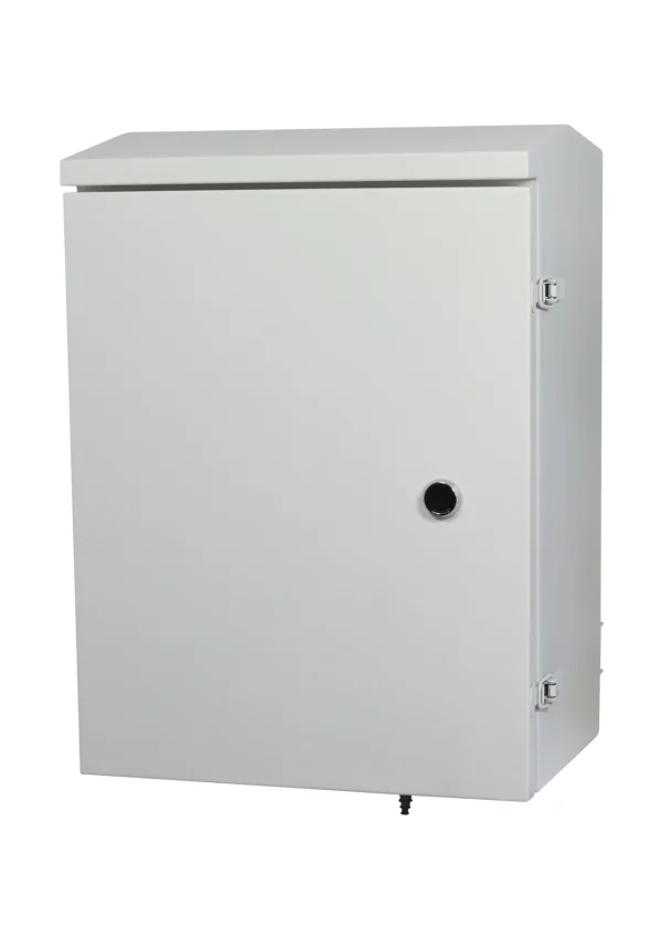 ALLNET DIN-RAIL Wandgehäuse/Outdoor PoE Smart-Managed Switch T220mm, Lichtgrau, IP66, ÜS, ALL-DIN-SGI8012PM